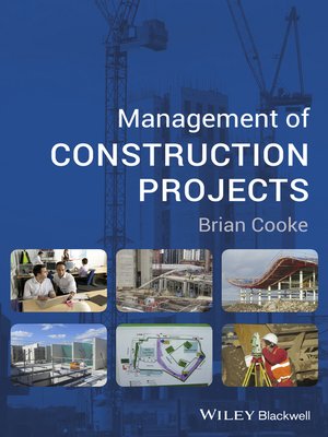 cover image of Management of Construction Projects